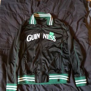 Guinness arctic fleece track jacket boys size xl